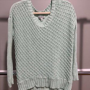 American Eagle Outfitters Blue Knit Sweater